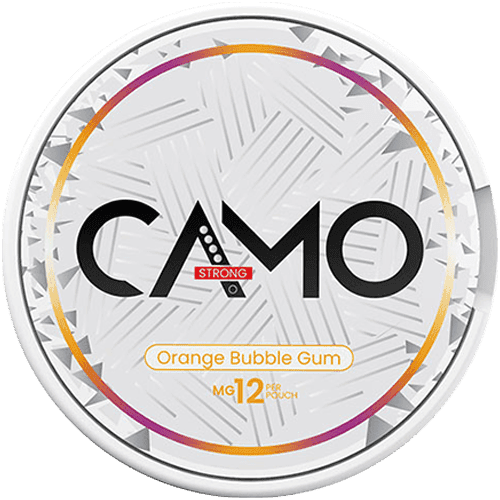 CAMO Orange Bubble Gum - nikotinpåsar
