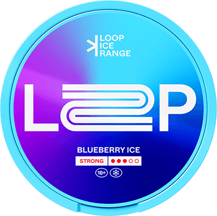 LOOP LOOP Blueberry Ice Strong Strong – nikotinpåsar