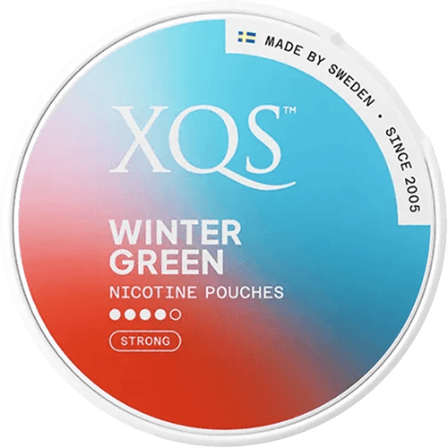 XQS XQS Wintergreen Normal – nikotinpåsar