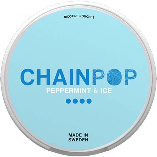 Chainpop Chainpop Peppermint &amp; Ice Normal – nikotinpåsar