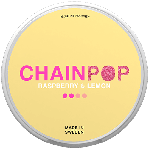 Chainpop Chainpop Raspberry &amp; Lemon Normal – nikotinpåsar