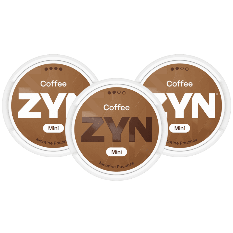 ZYN Mixpaket Coffee Mini & Mini Moist - nikotinpåsar