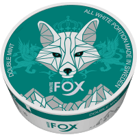 White White Fox Double Mint Slim – nikotinpåsar