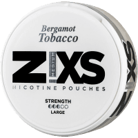 ZIXS ZIXS Bergamot Tobacco Light – nikotinpåsar