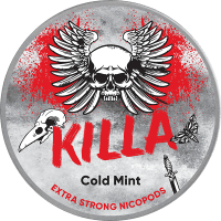 KILLA KILLA Cold Mint Strong – nikotinpåsar