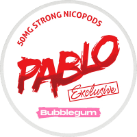 PABLO PABLO Bubblegum Extra Strong – nikotinpåsar