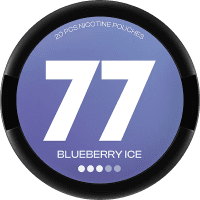 77 Blueberry Ice - nikotinpåsar