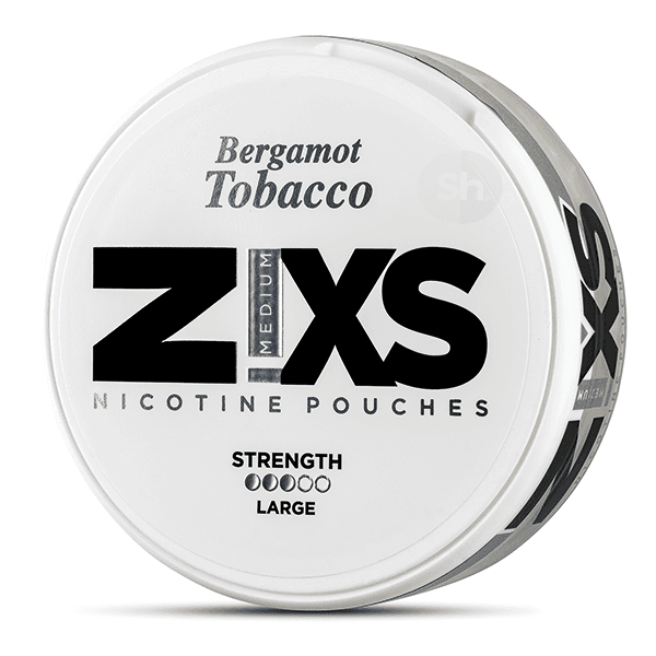 Zixs Zixs Bergamott Tobacco All White Portion – nikotinpåsar