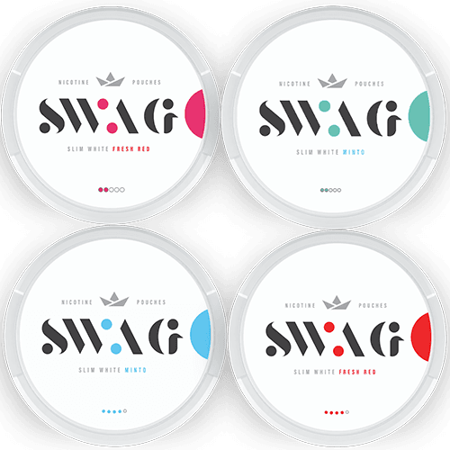 SWAG SWAG Mix-Pack All White Portion – nikotinpåsar