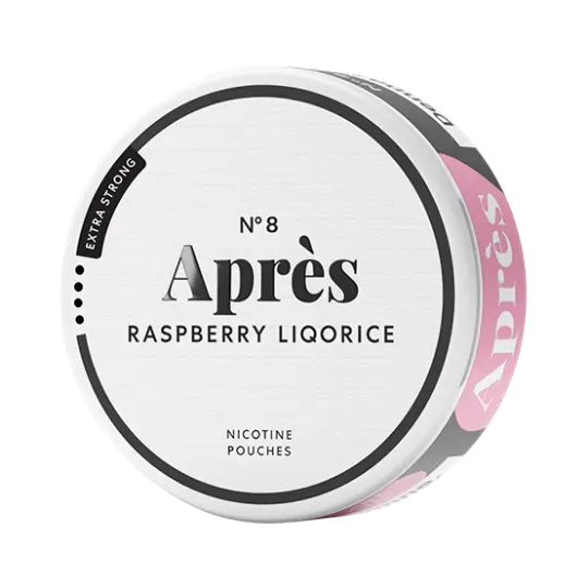 Après Après Raspberry Liqorice #4 Normal – nikotinpåsar