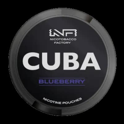CUBA CUBA Black Blueberry Extreme 43mg – nikotinpåsar