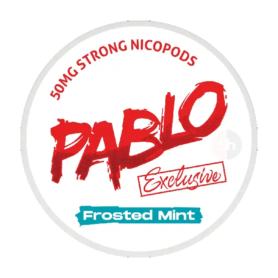 Pablo Pablo Exclusive Frosted Mint 50mg – nikotinpåsar