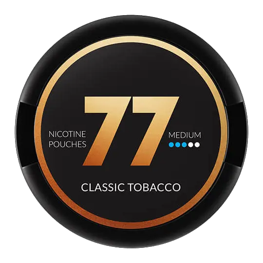 77 Classic Tobacco - nikotinpåsar