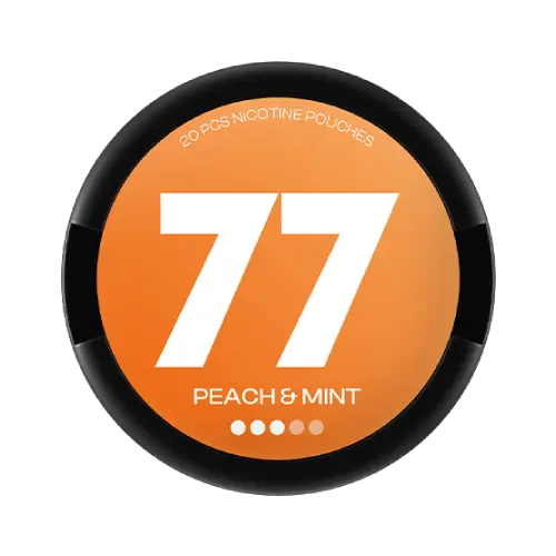 77 77 Peach Mint #3 Strong – nikotinpåsar