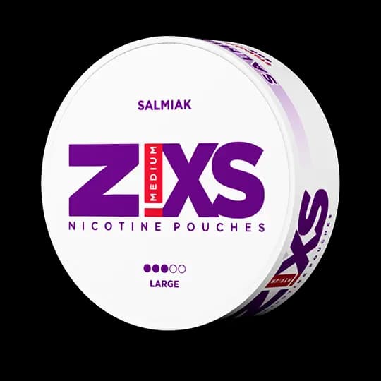 ZIXS ZIXS Salmiak Large #3 Strong – nikotinpåsar