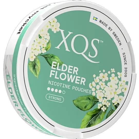 XQS XQS Elderflower Strong Strong – nikotinpåsar