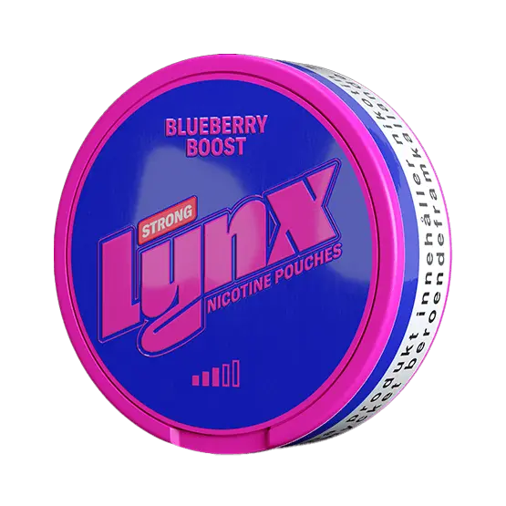 Lynx Blueberry Boost Strong #3 (Datum) - nikotinpåsar
