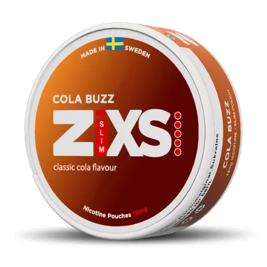 ZIXS Cola Buzz Slim - nikotinpåsar