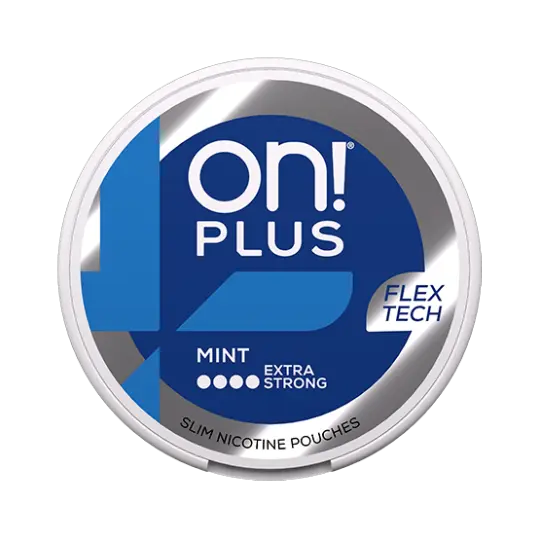 On! Plus Mint Slim Extra Strong #4 - nikotinpåsar