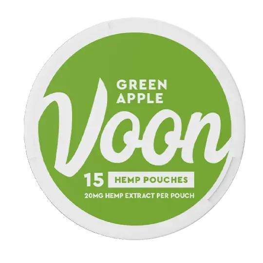 VOON VOON Green Apple 20mg CBD Extra Strong – nikotinpåsar