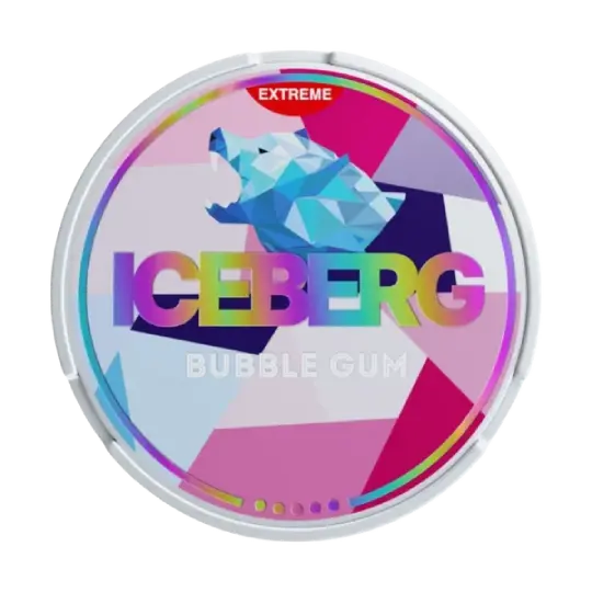 ICEBERG Bubble Gum Extreme - nikotinpåsar