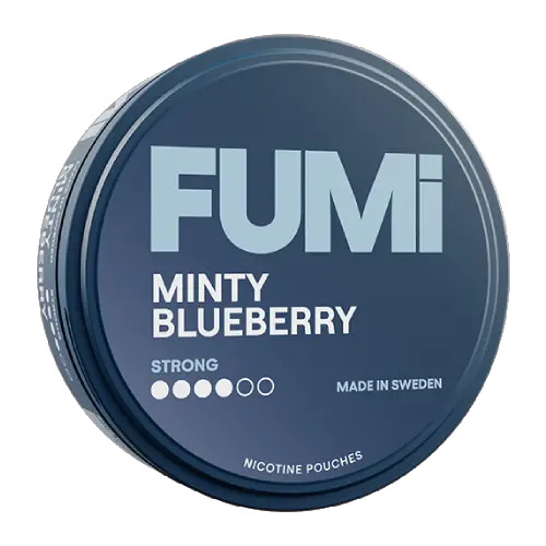FUMi FUMi Minty Blueberry Strong #4 Normal – nikotinpåsar
