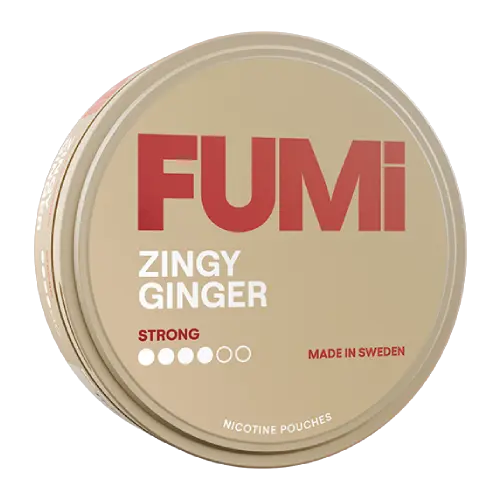 FUMi FUMi Zingy Ginger Strong #4 Normal – nikotinpåsar