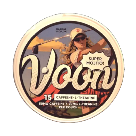 VOON VOON Super Mojito Koffeinpåsar 50mg – nikotinpåsar