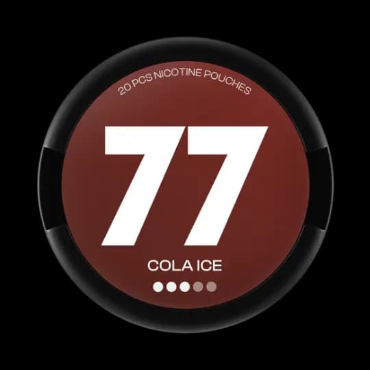 77 77 Cola ICE #3 Strong – nikotinpåsar