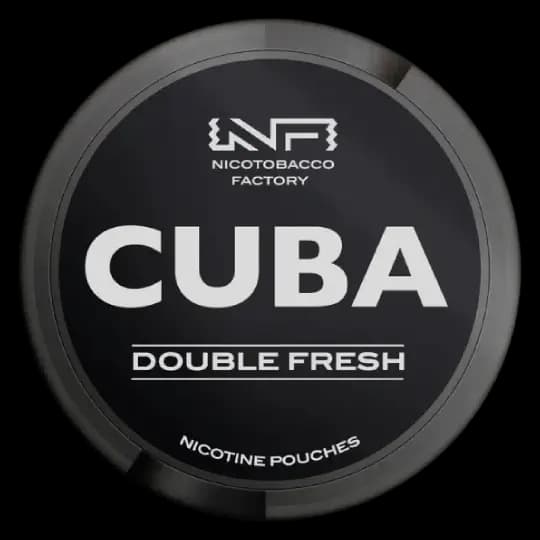 CUBA CUBA Black Double Fresh 43mg – nikotinpåsar