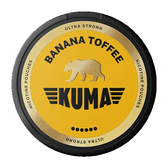 KUMA KUMA Banana Toffee #6 Strong – nikotinpåsar