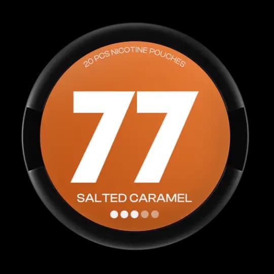 77 77 Salted Caramel #3 Strong – nikotinpåsar