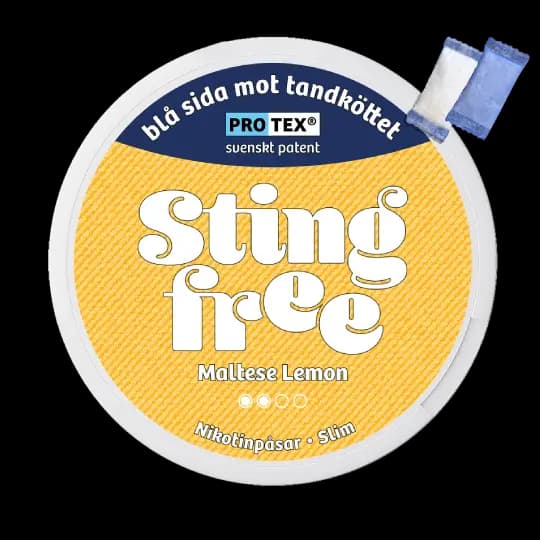 Stingfree Maltese Lemon #2 - nikotinpåsar