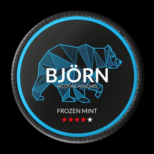 BJÖRN Frozen Mint #4 - nikotinpåsar