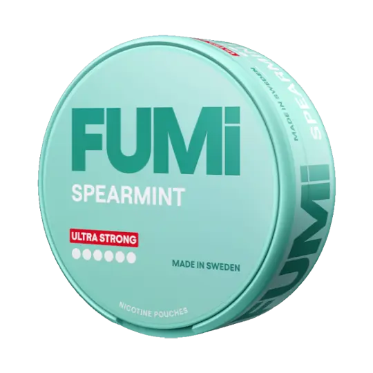 FUMi FUMi Spearmint Ultra Strong #6 Extra Strong – nikotinpåsar