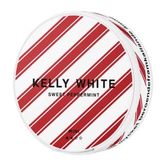 KELLY WHITE Sweet Peppermint Mini - nikotinpåsar