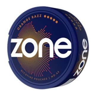 ZONE ZONE No65 Orange Razz Ultra Strong Extra Strong – nikotinpåsar