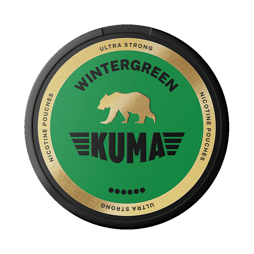 KUMA KUMA Wintergreen Ultra Strong Extra Strong – nikotinpåsar
