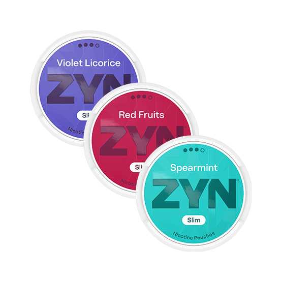 ZYN Slim S3 Mixed 3p - nikotinpåsar