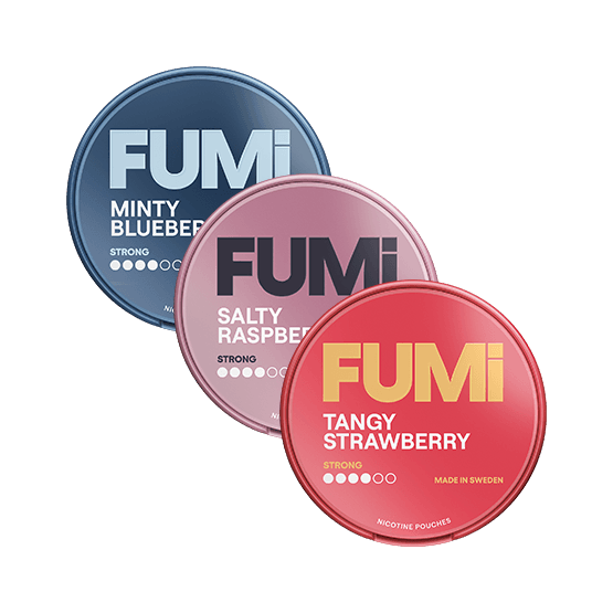 Fumi FUMi Slim S4 Mint Salty Tangy 3p Extra Strong – nikotinpåsar
