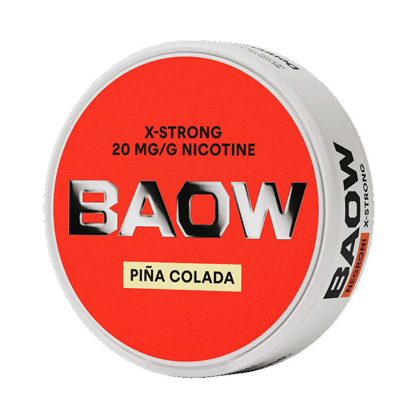BAOW BAOW Piña Colada X-Strong Extra Strong – nikotinpåsar