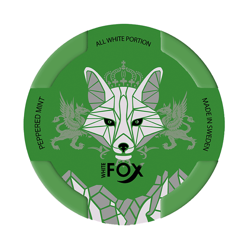 White Fox White Fox Peppered Mint 5 Extra Strong – nikotinpåsar