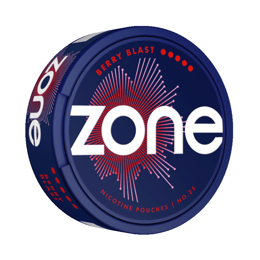 ZONE ZONE No25 Berry Blast 5 Extra Strong – nikotinpåsar