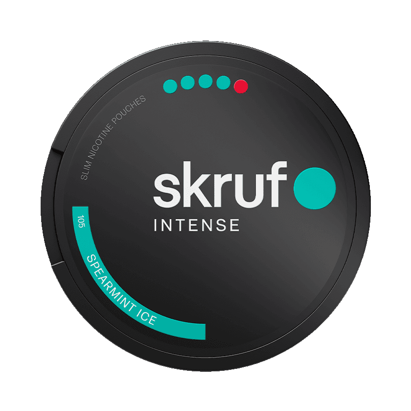 Skruf Intense Skruf Intense No.105 Spearmint Ice 4 Extra Strong – nikotinpåsar