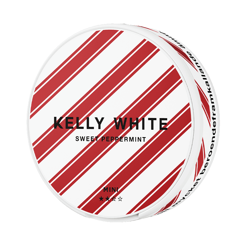 Kelly White Sweet Peppermint Mini 2 - nikotinpåsar