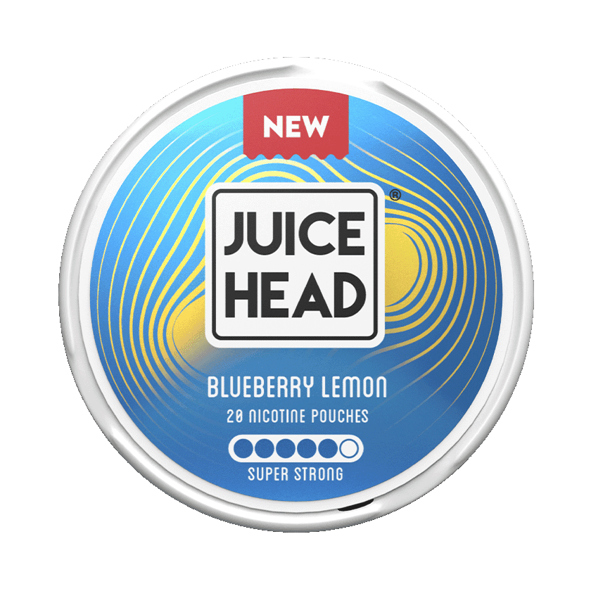 Juice Head Juice Head Blueberry Lemon 14mg Super Strong Extra Strong – nikotinpåsar