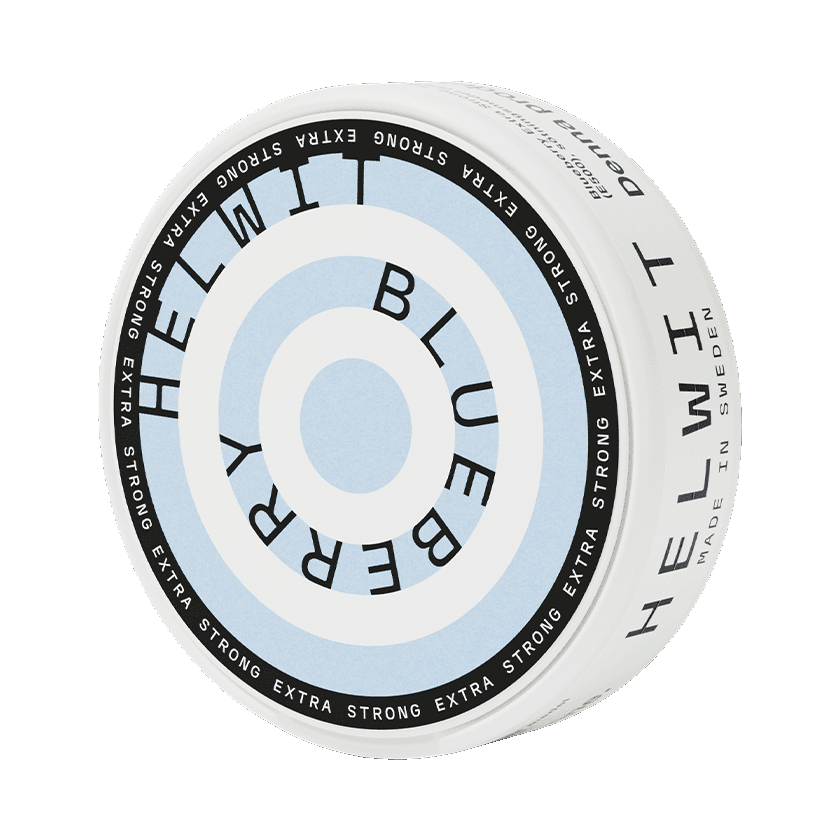 Helwit Helwit Blueberry Extra Strong Extra Strong – nikotinpåsar