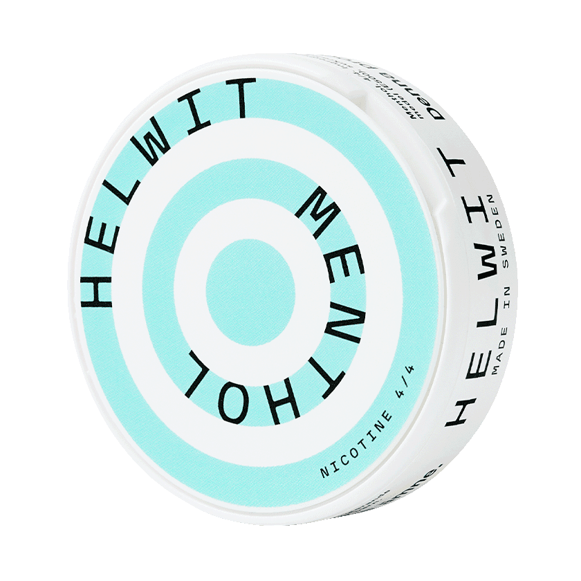 Helwit Helwit Menthol 4 Extra Strong – nikotinpåsar