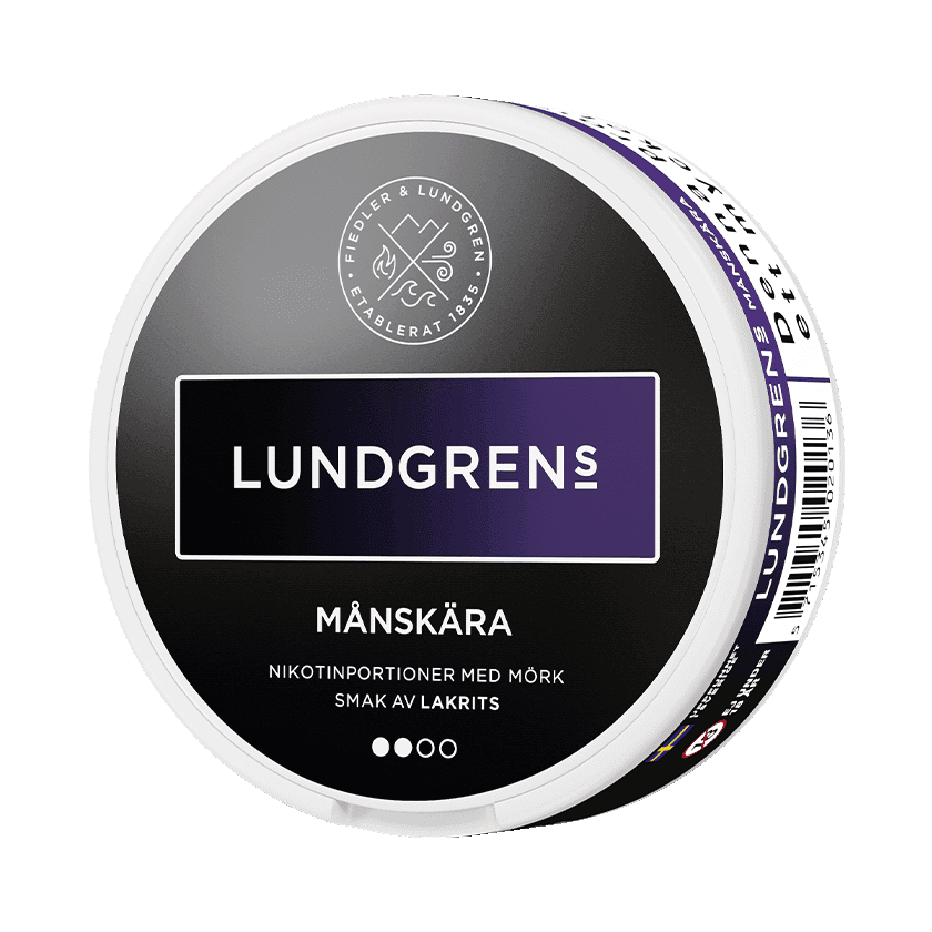 Lundgrens All White Lundgrens Månskära All White – nikotinpåsar