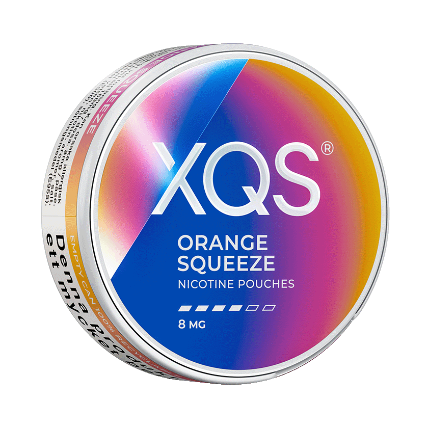 XQS XQS Orange Squeeze Slim Strong Strong – nikotinpåsar